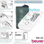 فشارسنج بازويی دیجیتال بیورر مدل BM45