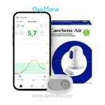 اپلیکیشن سنسور پایش مداوم قند خون مدل کرسنس ایر