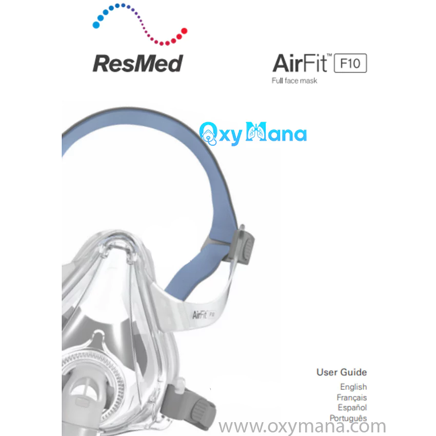 ماسک بای پپ رسمد مدل AirFit F10