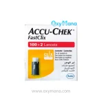 سوزن تست قند خون لنست اکیو چک ‌102 عددی Accu-Chek fastclix - تصویر 2