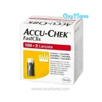 سوزن تست قند خون لنست اکیو چک ‌102 عددی Accu-Chek fastclix - تصویر 3