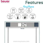 ترازو دیجیتال بیورر Beurer GS11 - تصویر 9