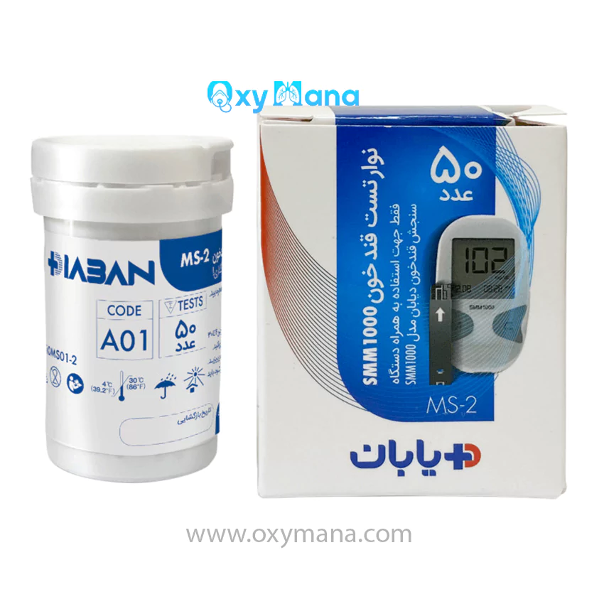 نوار تست قند خون دیابان Diaban