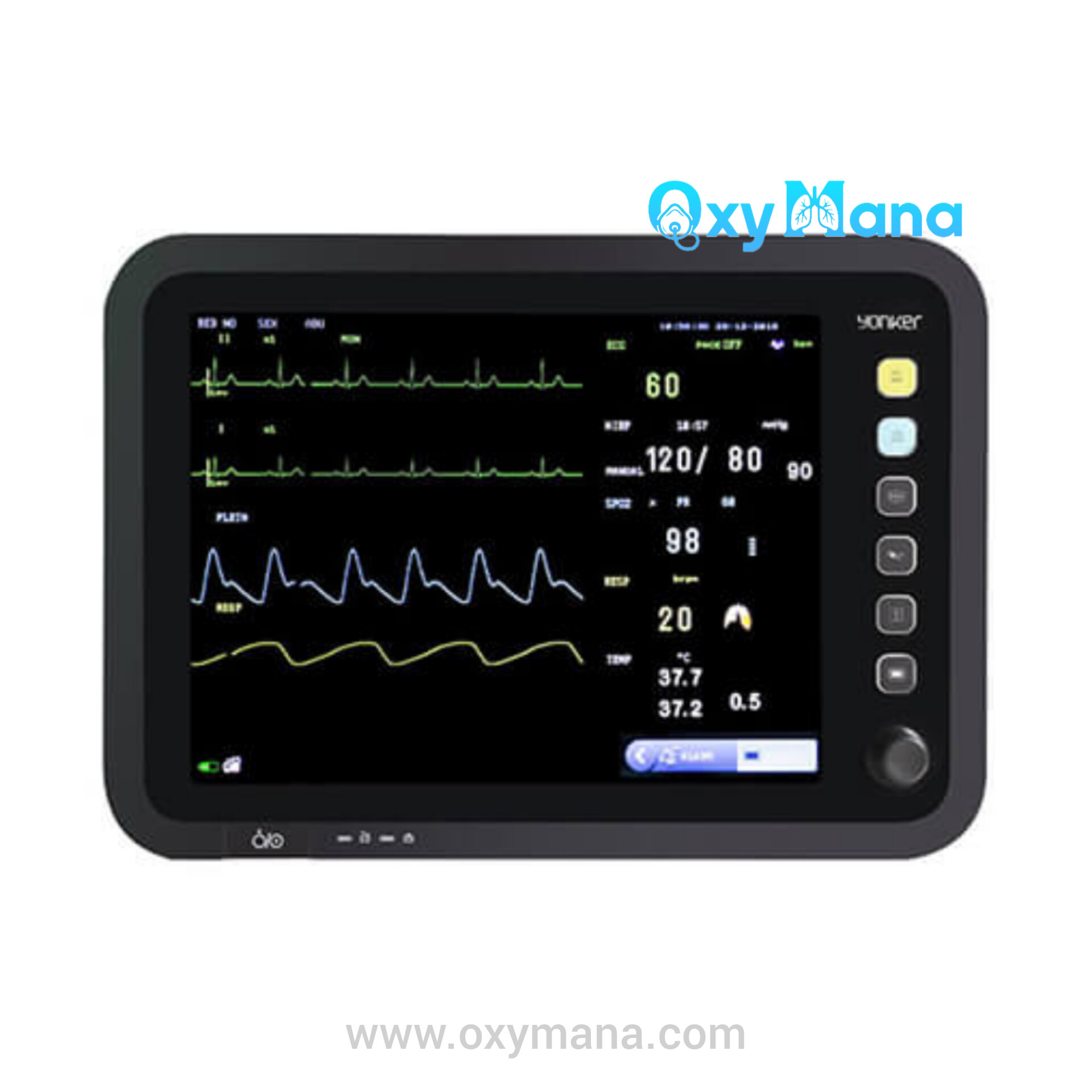 مانیتور قلبی کنار تخت YK-8000C