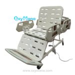 تخت بیمارستانی برقی چهار شکن با قابلیت صندلی شو و تنظیم ارتفاع - تصویر 4