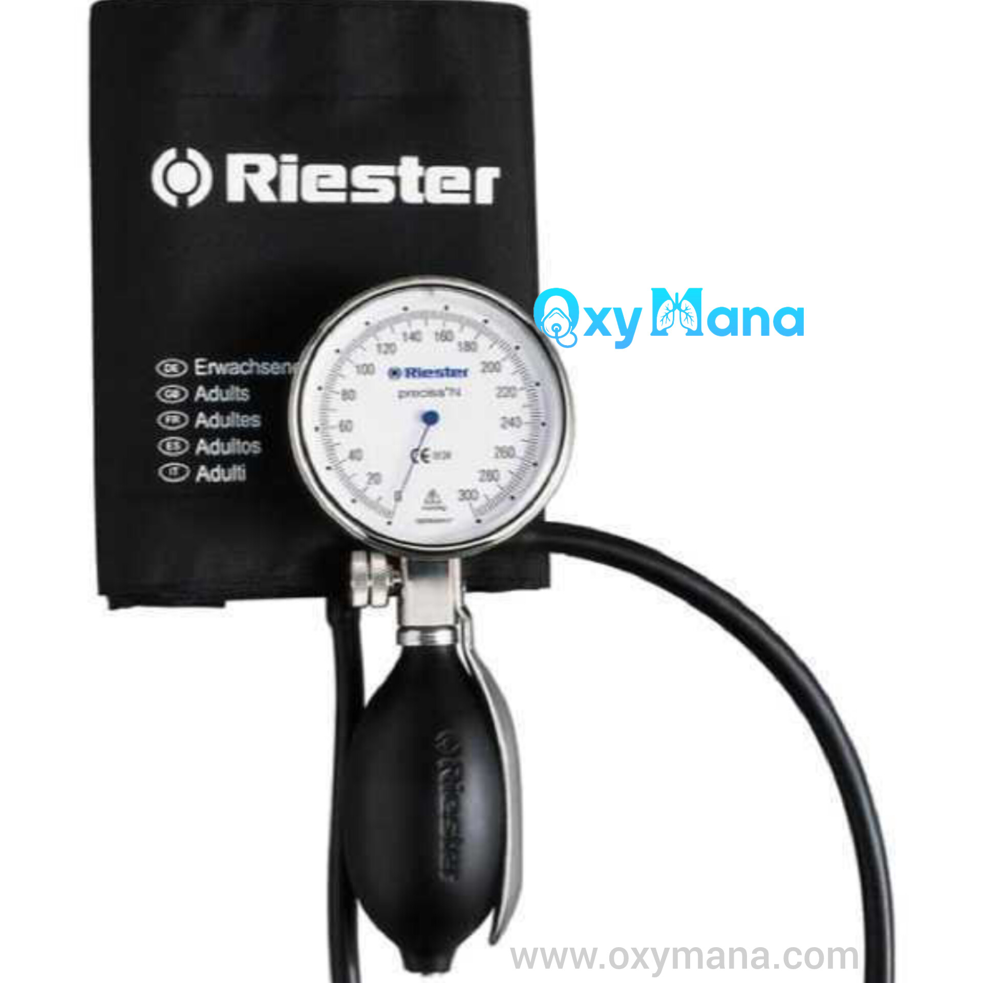 فشارسنج عقربه ای ریشتر Presica N 1363 دو شلنگه