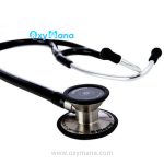 گوشی پزشکی ریشتر مدل 2-4001 duplex آلومینیومی (خاکستری-مشکی)
