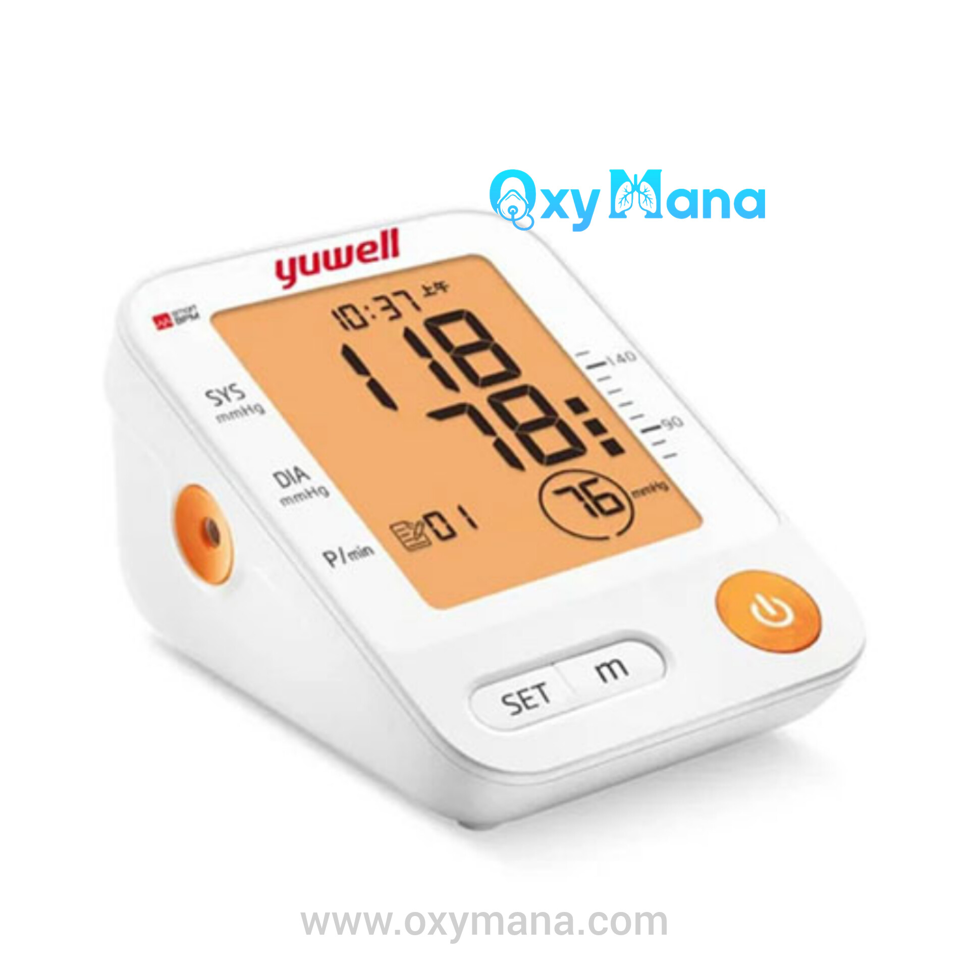 فشارسنج دیجیتال سخنگو یوول مدل YE670D