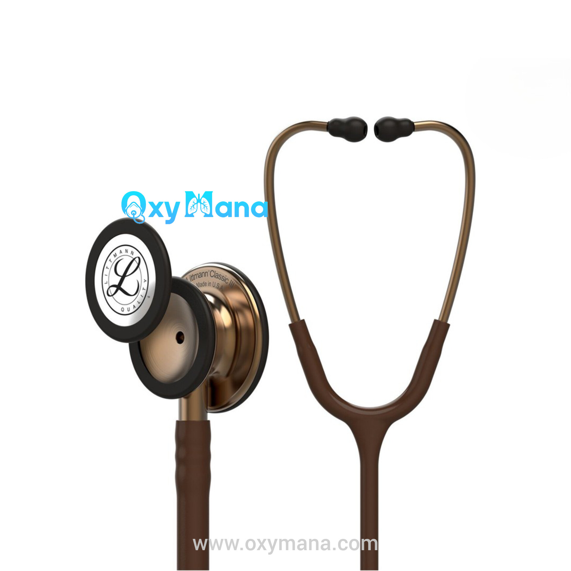 گوشی پزشکی لیتمن کلاسیک 3 مدل 5809 شکلاتی مسی