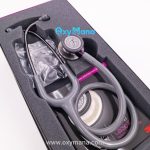 گوشی پزشکی لیتمن کلاسیک 3 مدل 5873 خاکستری دودی بنفش - تصویر 3