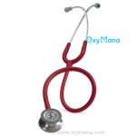 گوشی پزشکی لیتمن کلاسیک 3 زرشکی استیل 5627 - تصویر 5