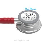 گوشی پزشکی لیتمن کلاسیک 3 زرشکی استیل 5627 - تصویر 10