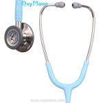 گوشی پزشکی لیتمن کلاسیک 3 آبی دریایی (تیوب ساتن) استیل 5912C