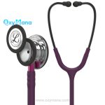 گوشی پزشکی لیتمن کلاسیک 3 بادمجانی آینه‌ای صورتی 5960