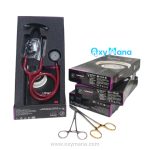 گوشی پزشکی لیتمن کلاسیک 3 زرشکی مشکی 5868 - تصویر 4