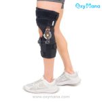 زانوبند توانبخشی اورتینو قابل تنظیم سایز فری - تصویر 3