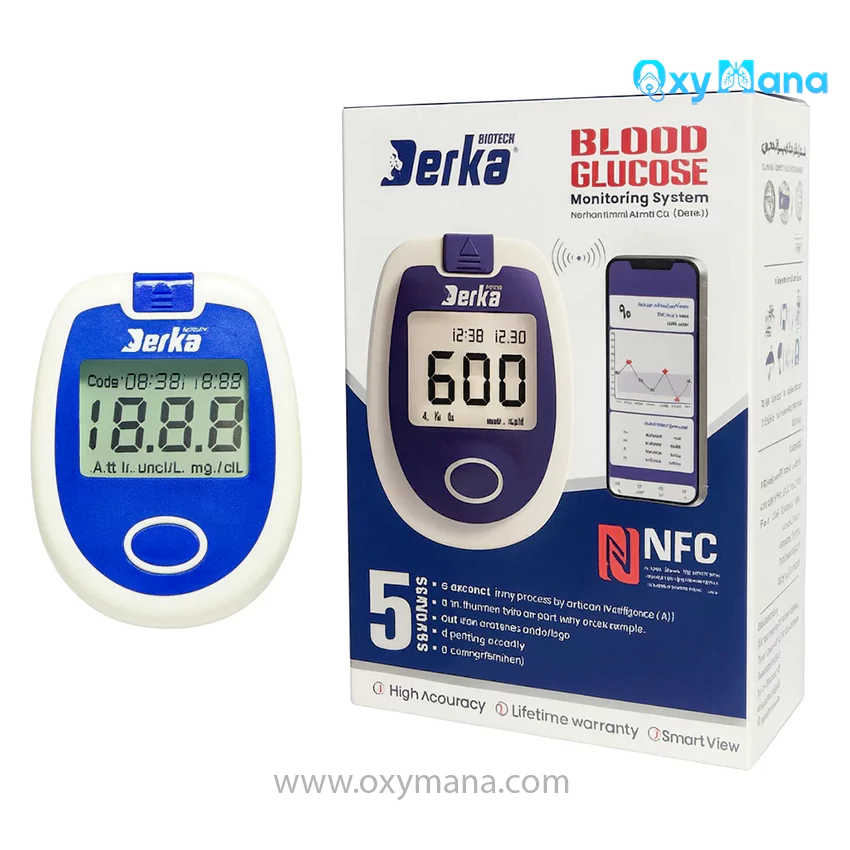 derka-blood-sugar-test دستگاه تست قند خون درکا