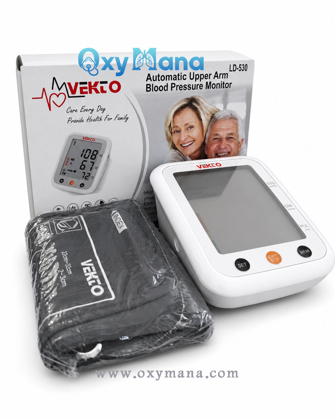 فشارسنج دیجیتال وکتو LD-530 فشارسنج دیجیتال وکتو LD-530