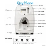 اکسیژن‌ساز و نبولایزر زنیت‌مد مدل NB-221C