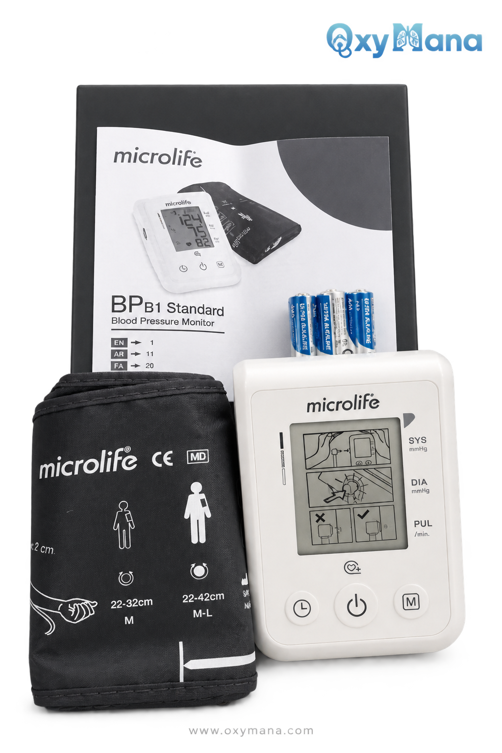 فشارسنج دیجیتال مایکرولایف مدل BP B1 Standard فشارسنج دیجیتال مایکرولایف مدل BP B1 Standard